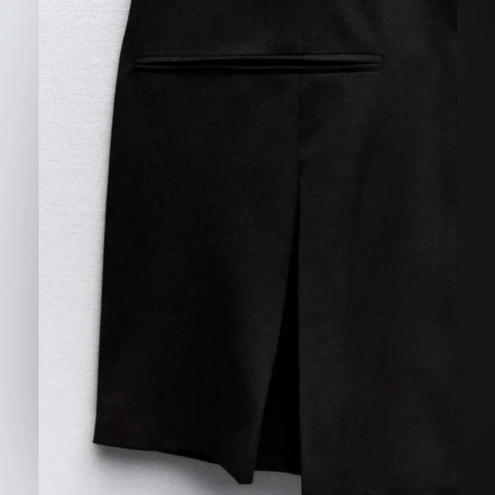 Zara Black Mini Dress - Picture 7 of 16